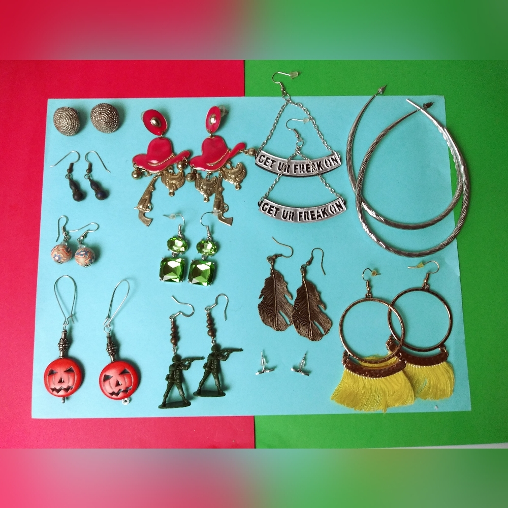 Earrings Assortment Bundle Of 12